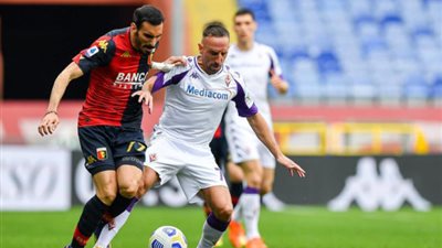 التشكيل الرسمي لمباراة جنوى ضد فيورينتينا في الدوري الايطالي 