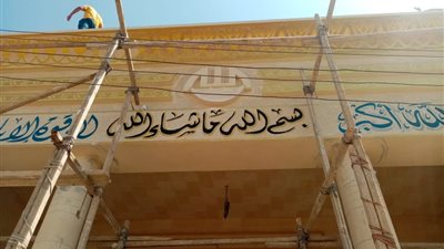 أوقاف الفيوم تنهي أزمة رسومات المسجد الفرعوني بقرية النزلة 