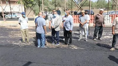 محافظ المنوفية يتفقد أعمال تطوير ورصف طريق النصر والسوق النموذجي