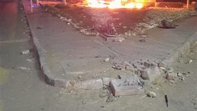 العناية الإلهية تنقذ مستقلي سيارة ملاكي من الموت بميدان جهينة في أكتوبر