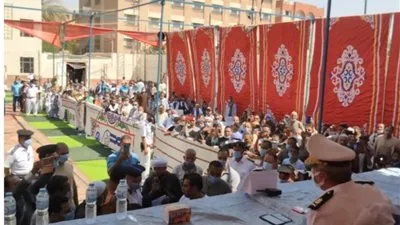 الأجهزة الأمنية تعقد جلسة صلح بين عائلتين بمحافظة المنيا