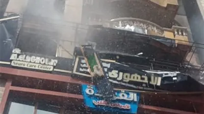 ارتفاع أعداد مصابي حريق برج دمنهور لـ14 (أسماء)