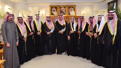 محافظ حفر الباطن يستقبل رئيس نادي القيصومة