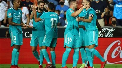 ريال مدريد يقلب الطاولة في وجه فالنسيا ويحقق انتصاراً مثيراً 