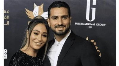 بصحبة زوجته.. الشرنوبي يتألق في حفل أيام القاهرة للدراما