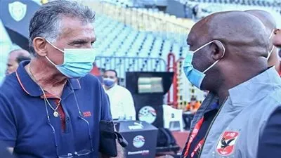 كيروش يلتقي بموسيماني قبل مواجهة السوبر المصري