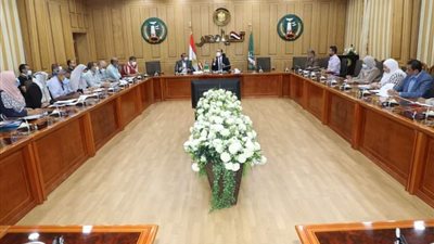 آخر مستجدات الموقف التنفيذي لمشروعات تطوير الصرف الصحي والمياه بالمنوفية