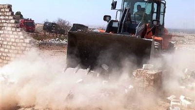 تنفيذ 9 قرارات إزالة تعديات بمساحة 9 آلاف متر بنصر النوبة في أسوان