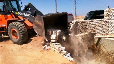  إزالة 24 حالة تعد ضمن الموجة الـ 18 بأسوان