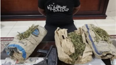 ضبط أسلحة وذخائر ومواد مخدرة بحوزة أحد الأشخاص بالدقهلية