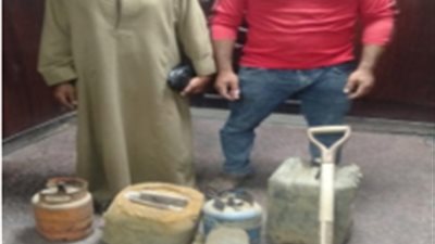القبض على عصابة التنقيب عن الأثار بالقاهرة 
