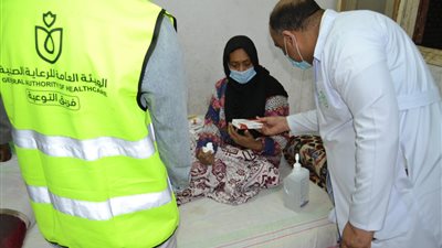 حملات لطرق الأبواب ضمن حملة (مش هتنسانا) التوعوية بالأقصر 