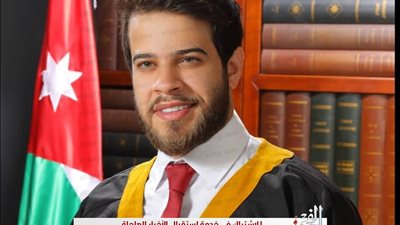 أدهم نابلسي يحصل على شهادة البكالوريوس من الجامعة الأردنية