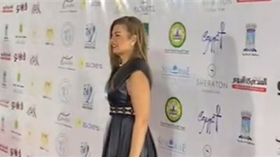  رانيا فريد شوقي تتألق في مهرجان إسكندرية