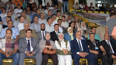 محافظ الدقهلية يشهد نهائي دوري حزب مستقبل وطن ويكرم الفائزين