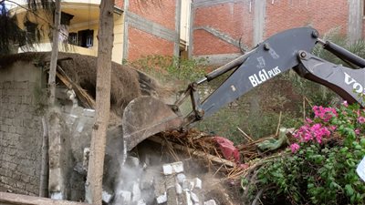 إزالة 454 حالة تعدي على أملاك الدولة بالموجة الـ 18 في كفر الشيخ 