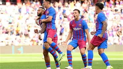 شاهد أهداف مباراة برشلونة وليفانتي في الدوري الإسباني