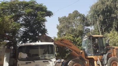 التنمية المحلية تنشر صورا لحملات النظافة والتعقيم بالمحافظات