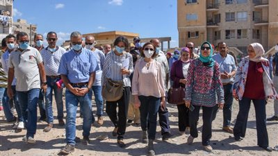 بدء مشروع إنشاء سوق حضاري في مساكن الناصرية بالإسكندرية (صور)