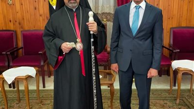 بطريرك الأقباط الكاثوليك يستقبل السفير المصري الجديد