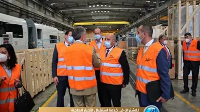 خلال زيارته لإسبانيا.. وزير النقل يجتمع مع شركة «تالجو» ويتفقد مصنعها بمدريد