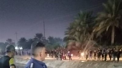 إنقاذ 13 زائرا سقطت حافلتهم في نهر بكربلاء