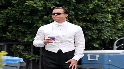 براد بت يواصل تصوير مشاهد Babylon