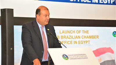 خالد حنفي:  حجم التبادل التجاري بين البرازيل ومصر لا يرقى لطموحات البلدين