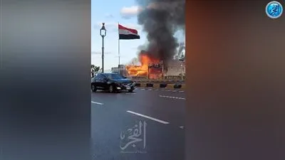 شاهد.. أضرار جسيمة في حريق جليم بالإسكندرية (فيديو)