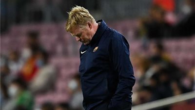 عاجل - قرار ناري من لابورتا ضد كومان بعد خسارة برشلونة أمام بنفيكا