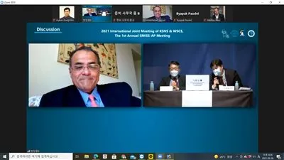 نائب رئيس جامعة عين شمس يحاضر في المؤتمر الدولي لجراحة العمود الفقري