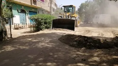 إزالة 71 مطب عشوائي بالأسبوع الأول بحملة إزالة المطبات بقرى مركز قنا