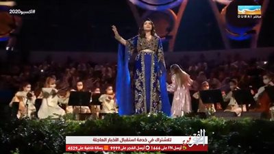 أحلام تحيي حفل افتتاح 