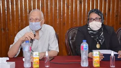 حفل تأبين للدكتورة ماجدة عبيد الأستاذ بكلية الدراسات والبحوث البيئية بجامعة عين شمس