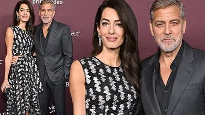 جورج كلوني يحتفل بالعرض الخاص لفيلم  The Tender Bar