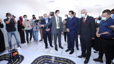 وزير التعليم العالي ومحافظ المنوفية يفتتحان كليتي طب الأسنان والذكاء الاصطناعي