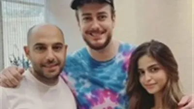 حلا الترك تثير الجدل بعد صورتها مع سعد لمجرد