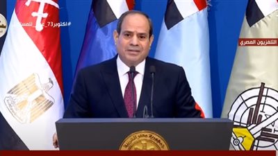 السيسي: الواقع الحالي أثبت صواب قرار السادات (فيديو)
