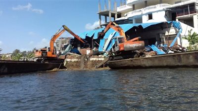 متحدث الري: حملة كبيرة لإزالة التعديات على فرع رشيد (فيديو)