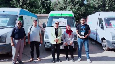 توقيع الكشف الطبي علي 1554 مريضا والتطعيم بلقاح كورونا ضمن حياة كريمة 