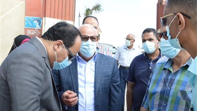 محافظ بورسعيد يتابع الاستعدادات النهائية لتشغيل مدرسة التمريض الجديدة 