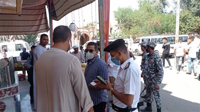 تحرير 64 محضر في حملة مكبرة بغرب الأقصر