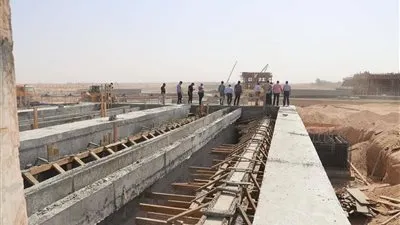 وزير الإسكان يتابع  تنفيذ توسعات محطة معالجة الصرف الصحي بـ6 أكتوبر