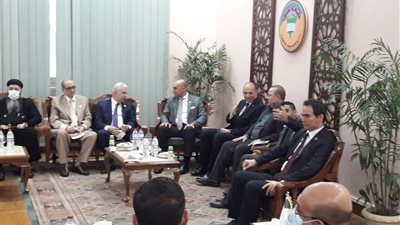 وصول محافظ كفر الشيخ والمسلماني للغربية لوضع حجر الأساس لمستشفى 900 900 (صور)