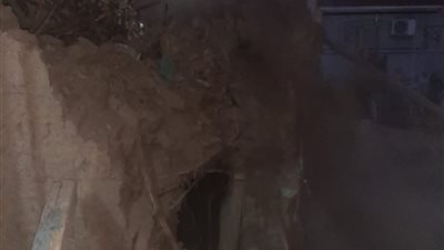 إزالة منزل آيل للسقوط في الحوامدية جنوب الجيزة (صور)