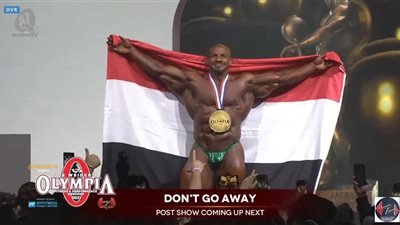 قرطام: بيج رامي يسعى لكسر الرقم القياسي في مستر أولمبيا