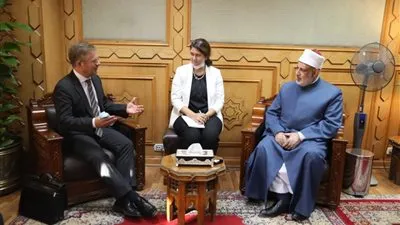 وكيل الأزهر يستقبل المندوب الدنماركي لحرية الأديان والمعتقدات 