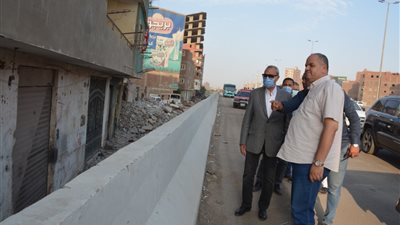 محافظ القليوبية يوجه بإزالة مبنى تحت الإنشاء ويحيل صاحبه للنيابة العسكرية