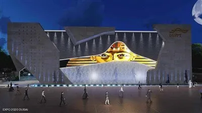 مغاوري يكشف تفاصيل زيارة عبد الله بن زايد للجناح المصري بـ