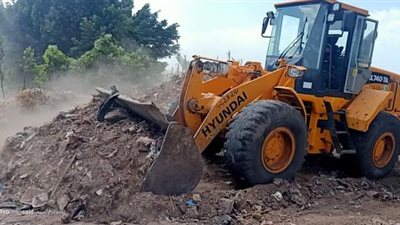 إحصائية تنفيذ حملات إزالة التعديات على الأراضي بالدقهلية 